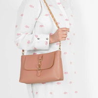 Carry Mate Crossbody Bag Peach - Bagbreez.pk