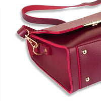 Artlet Crossbody Bag Mehroon - Bagbreez.pk