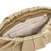 Flora Cultch Bag Golden - Bagbreez.pk