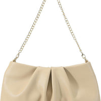 Flora Clutch Bag Beige. - Bagbreez.pk