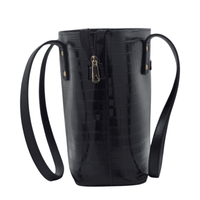 Black Crocodile Bag. - Bagbreez.pk
