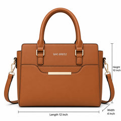 Hike Hevan Shoulder Bag Tan Brown - Bagbreez.pk
