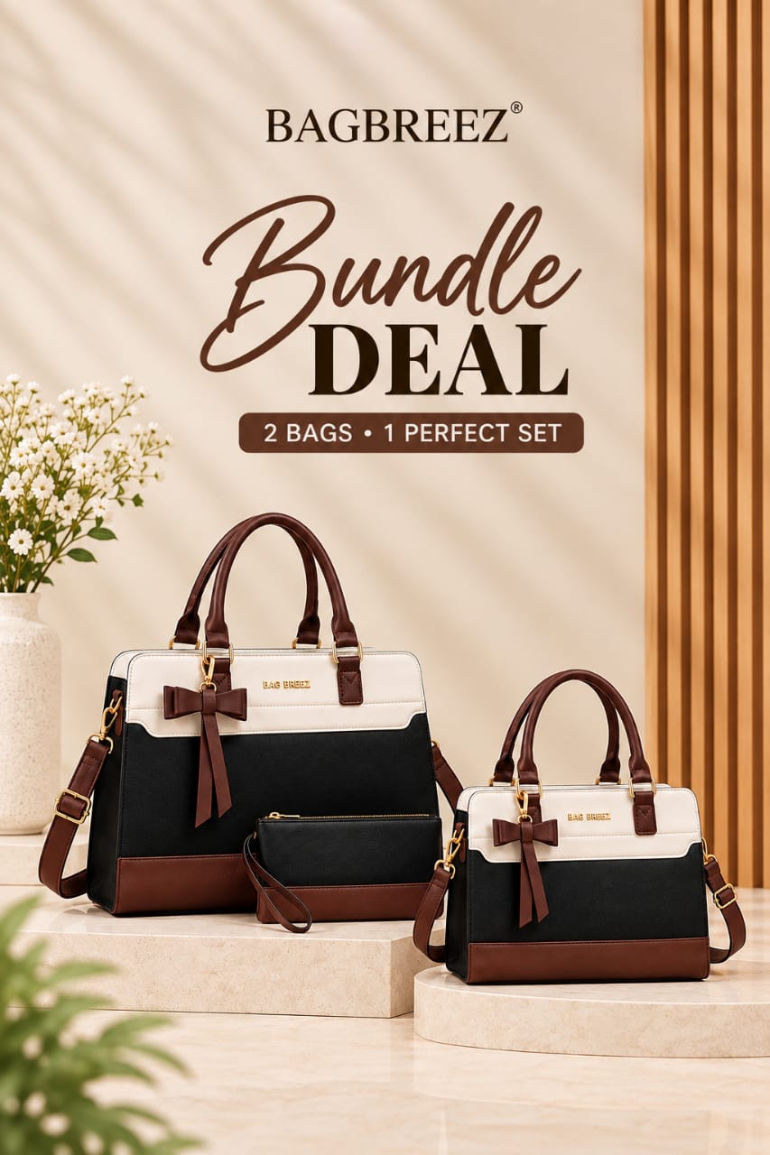 Jabeen Hand + Tote Bag Bundle - Bagbreez.pk