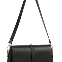 Everyday Flap Bag Black Bagbreez.pk