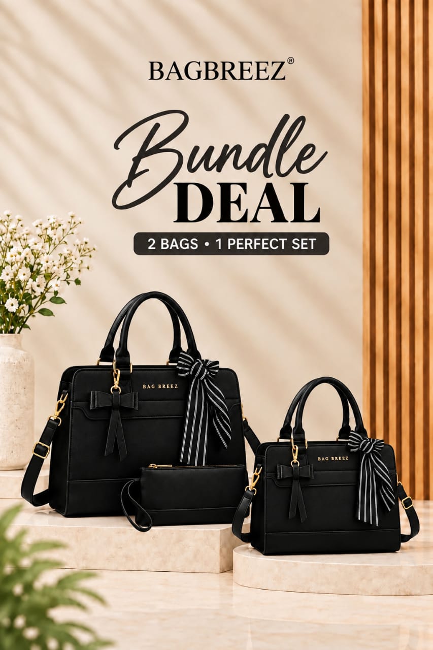 Deal (Jabeen Hand+Tote Bag ) - Bagbreez.pk