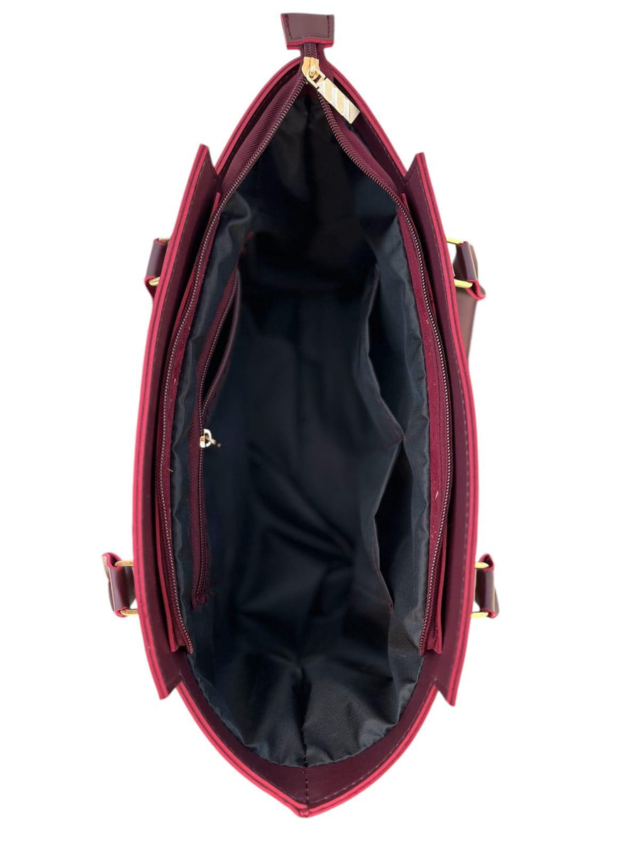 Breezy Carry Bag Mehroon - Bagbreez.pk