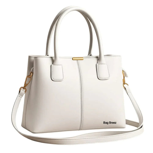 Classic Shoulder Bag White