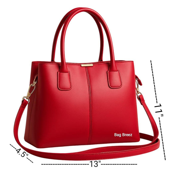 Classic Handbag Red Bagbreez.pk