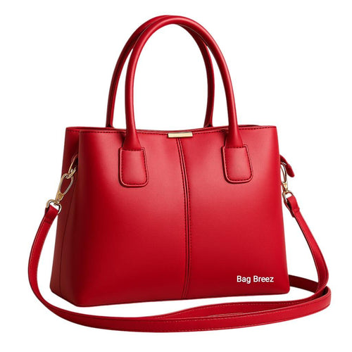 Classic Shoulder Bag  Red