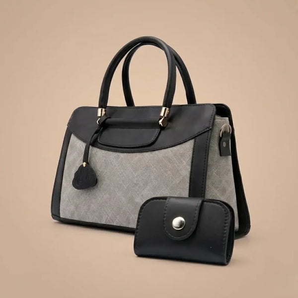 Elegant Gray shoulder Bag - Bagbreez.pk