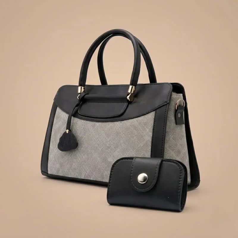 Elegant Gray shoulder Bag - Bagbreez.pk