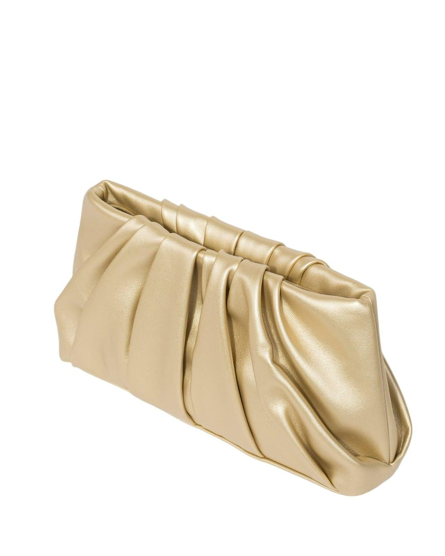 Flora Cultch Bag Golden - Bagbreez.pk