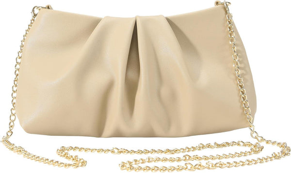 Flora Clutch Bag Beige. - Bagbreez.pk
