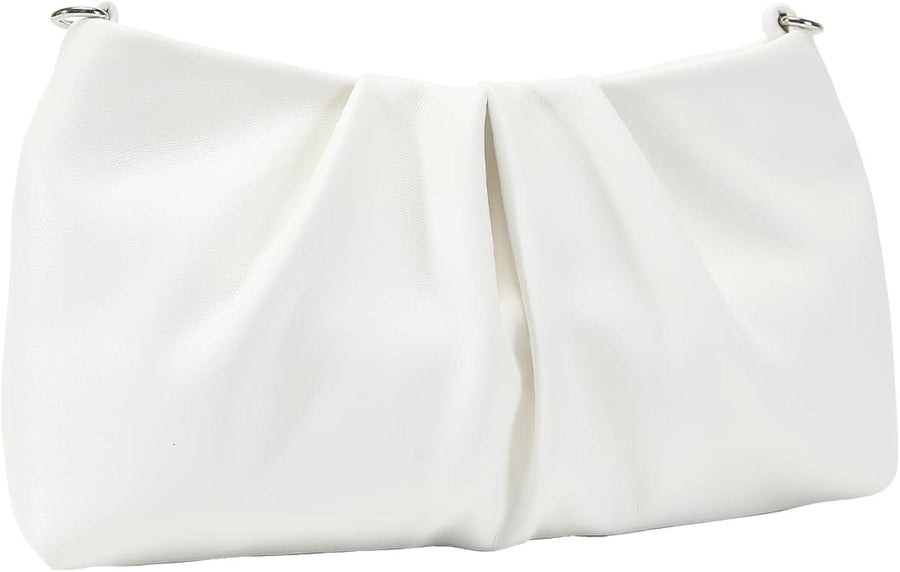 Flora Clutch Bag White. - Bagbreez.pk