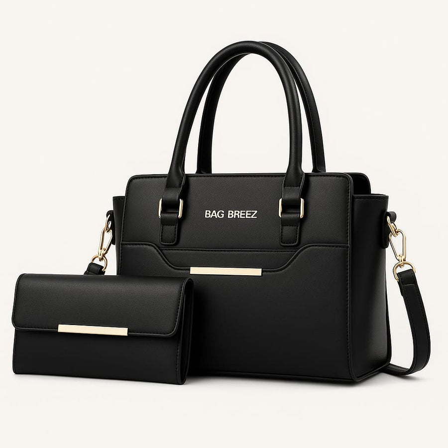Hike Haven Handbag Black. Bagbreez.pk
