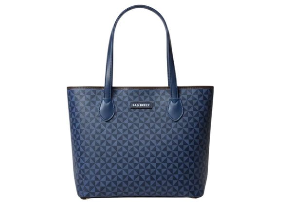Checker Never full  Blue Triangle Bag. Bagbreez.pk