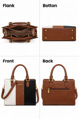 Vintage Leather Shoulder Handbag - Bagbreez.pk