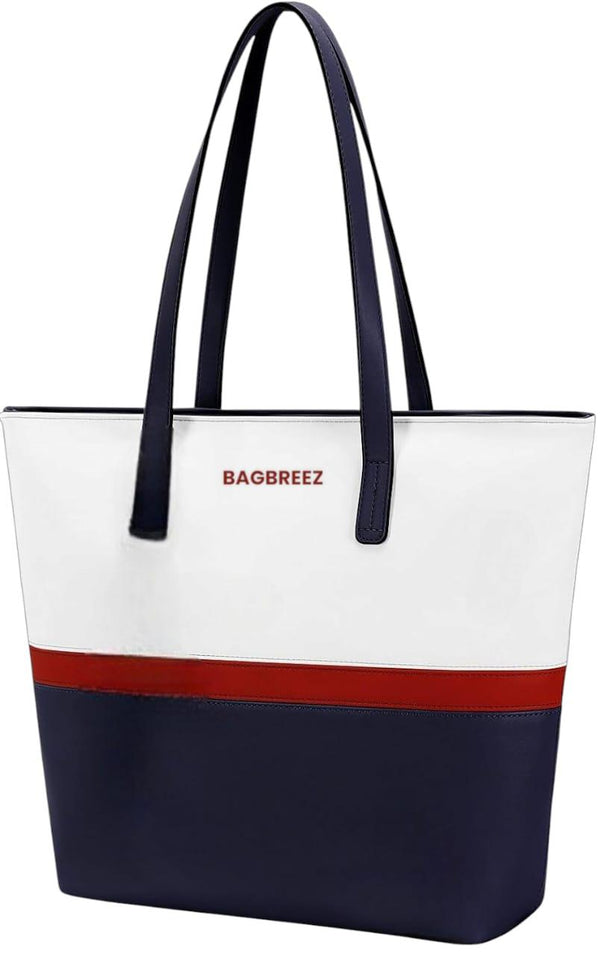 Cielura Tote Bag Blue. - Bagbreez.pk