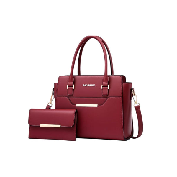 Hike Haven Handbag Mehroon.. Bagbreez.pk