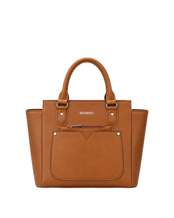 Breezy Carry Bag Tan Brown - Bagbreez.pk