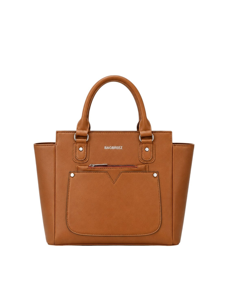 Breezy Carry Bag Tan Brown - Bagbreez.pk
