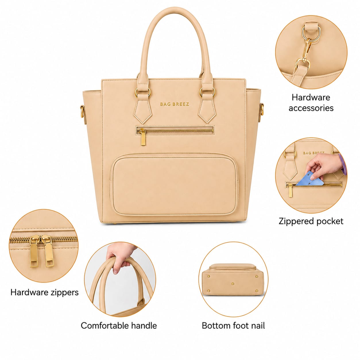 Zareen Tote Bag - Bagbreez.pk