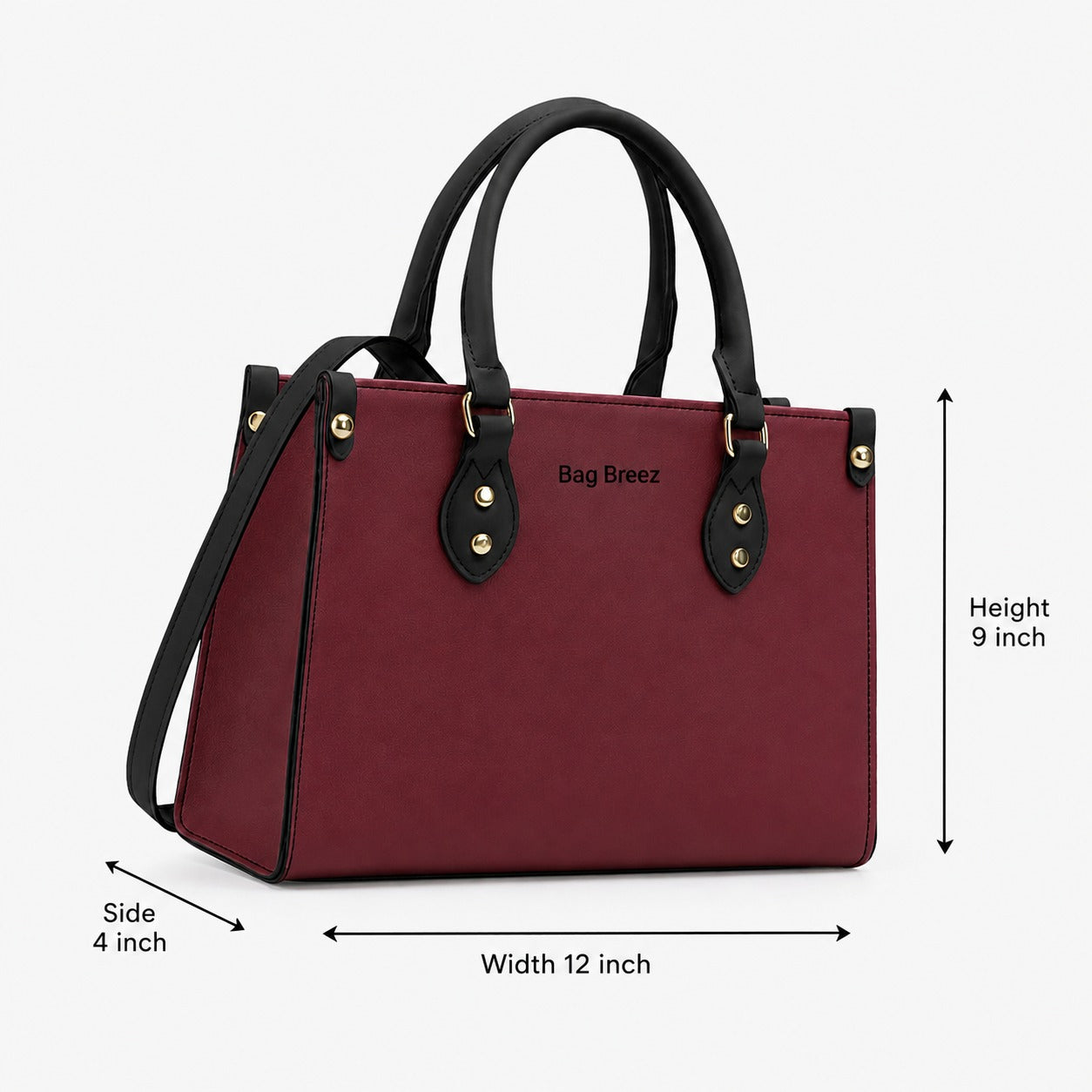 Carry Shoulder Bag Mehroon - Bagbreez.pk