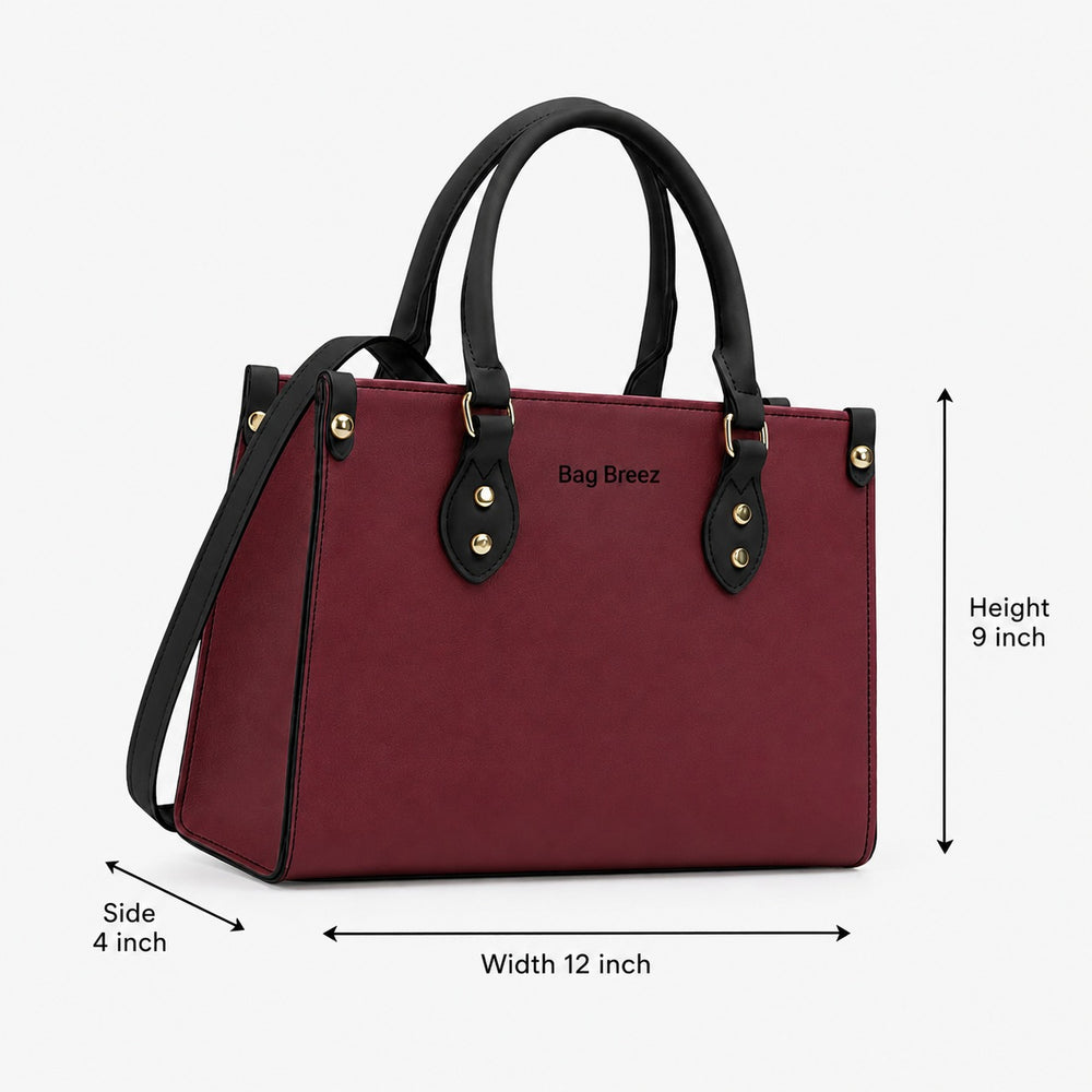 Carry Shoulder Bag Mehroon - Bagbreez.pk