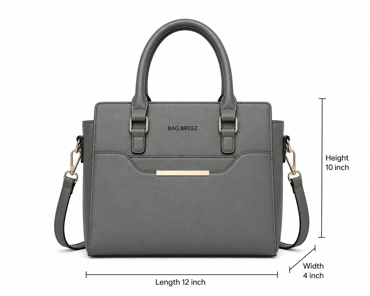 Hike Hevan Shoulder Bag Gray - Bagbreez.pk