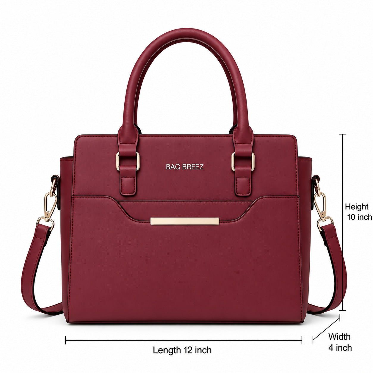 Hike Hevan Shoulder Bag Mehroon - Bagbreez.pk