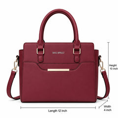 Hike Hevan Shoulder Bag Mehroon - Bagbreez.pk