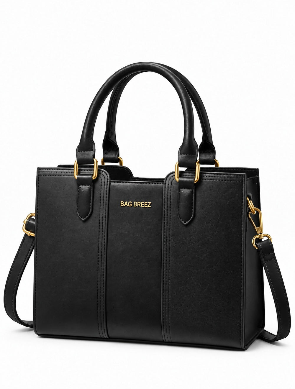 Vintage Leather Shoulder Handbag - Bagbreez.pk