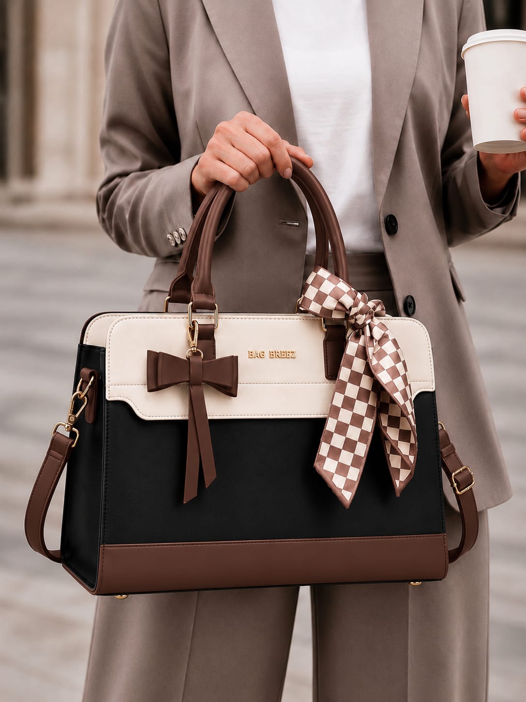 Jabeen Hand + Tote Bag Bundle - Bagbreez.pk