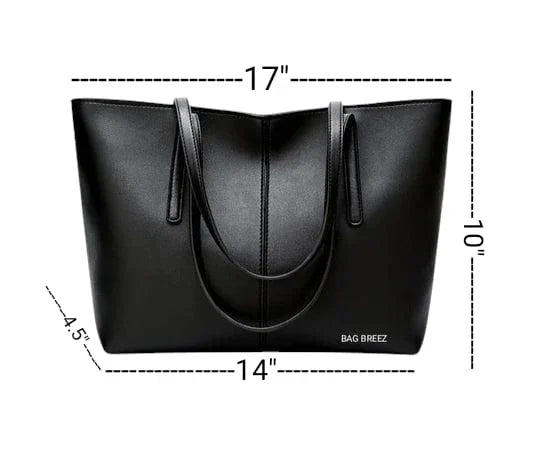 Versatile Tote Bag  Black Bagbreez.pk